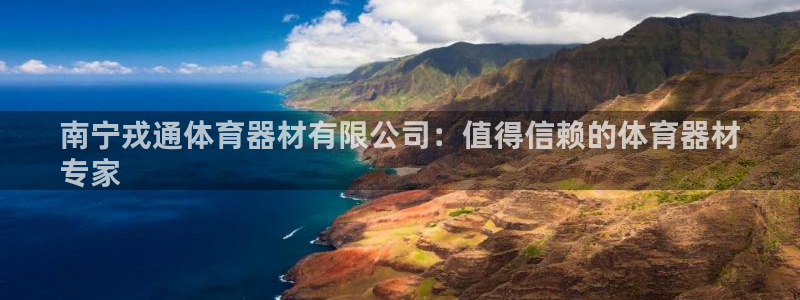 星娱乐文化传媒：南宁戎通体育器材有限公司：值得信赖的