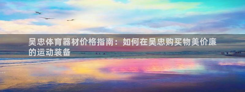 星欧娱乐和嫲薇他的区别是什么：吴忠体育器材价格指南：