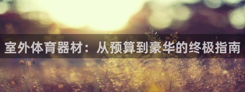 星欧娱乐和嫲薇他的区别是什么：室外体育器材：从预算到