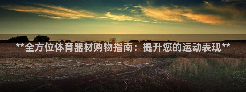 星欧娱乐是正规平台吗可靠吗：**全方位体育器材购物指