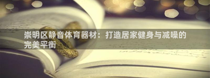 星欧娱乐的官方版本更新内容：崇明区静音体育器材：打造