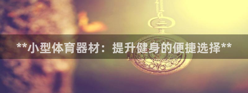 星欧娱乐总代.直开.中国：**小型体育器材：提升健身