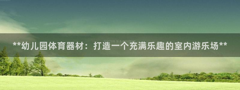 星欧娱乐平台怎么样可靠吗知乎：**幼儿园体育器材：打