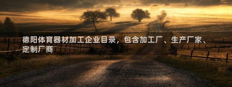 星欧娱乐官网下载安装：德阳体育器材加工企业目录，包含