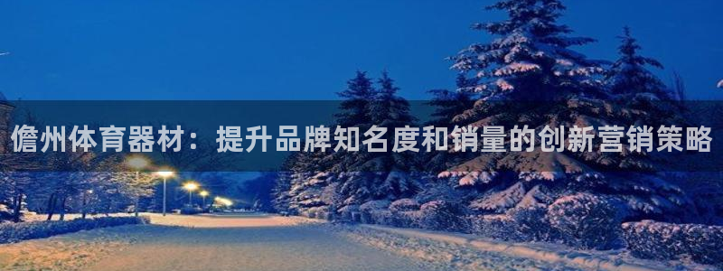 星欧娱乐公司电话号码：儋州体育器材：提升品牌知名度和销量的创